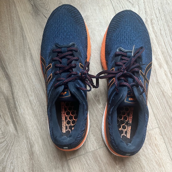 ASICS‎ Men\'s GT-2000 10 Running Shoes, MAKO Blue/Shocking Orange main image 5